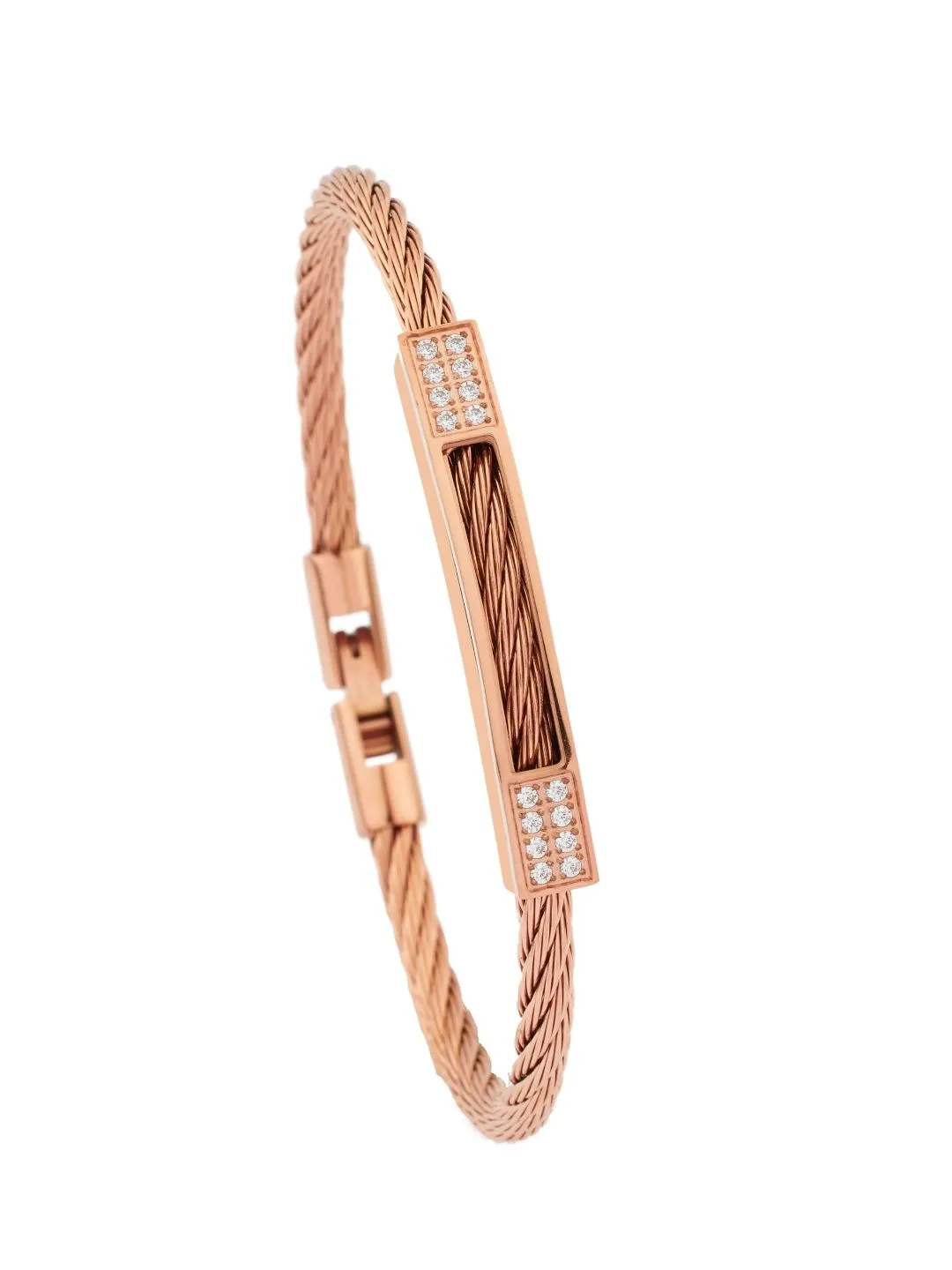 Ground Image of Rose Gold Netux Cuff