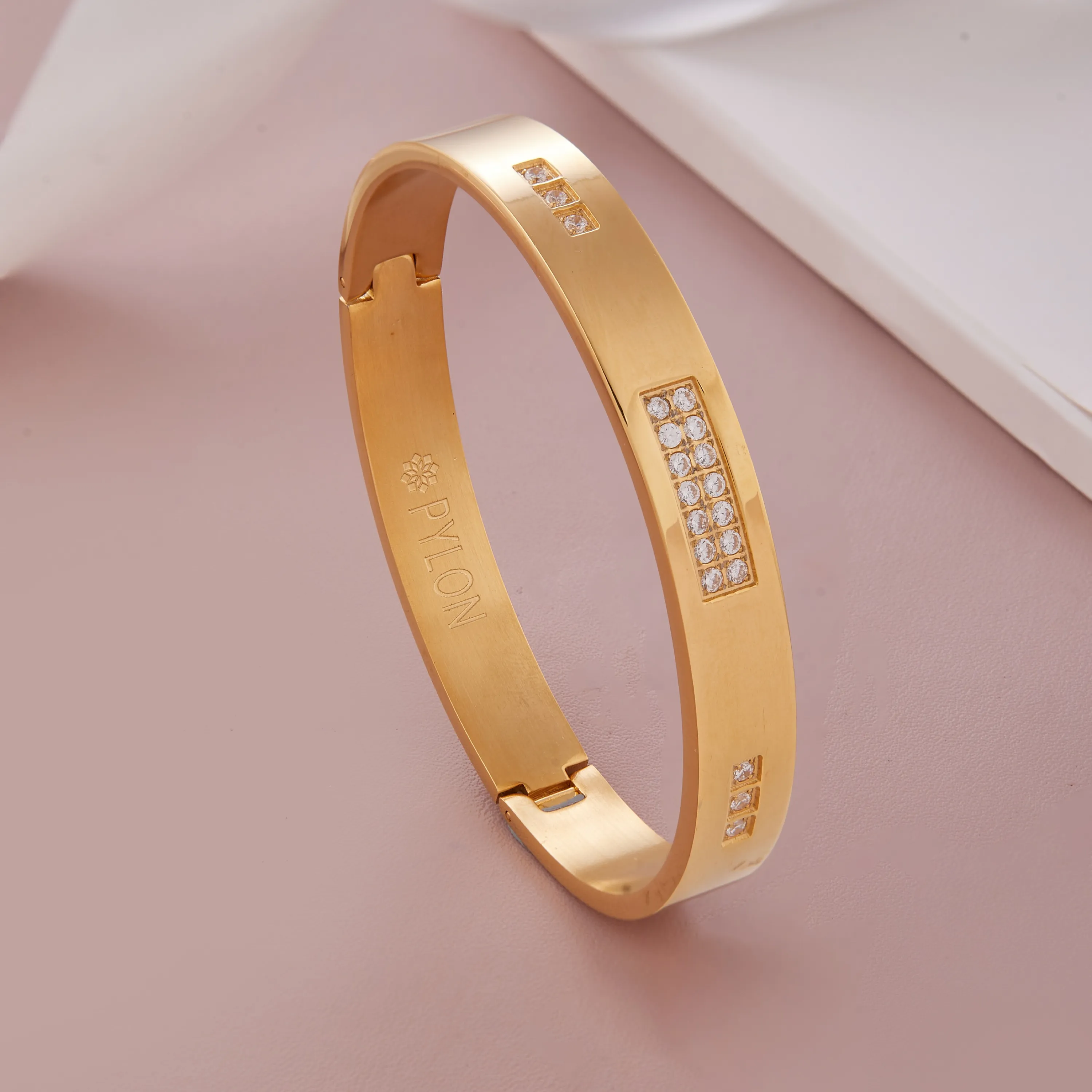 Golden-rectangular-Radiance-Cuff