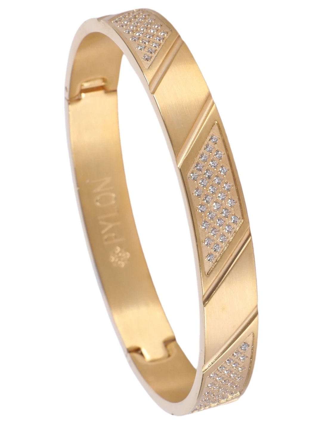 Back Image of Terra Forge Cuff in Gold