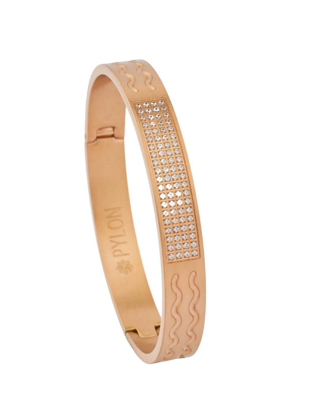 Back Image of Knights Kada in rose gold