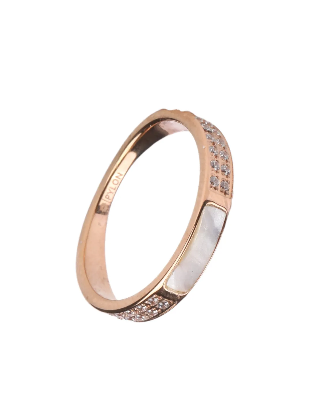 Upper View of Luxury RoseGold Ring