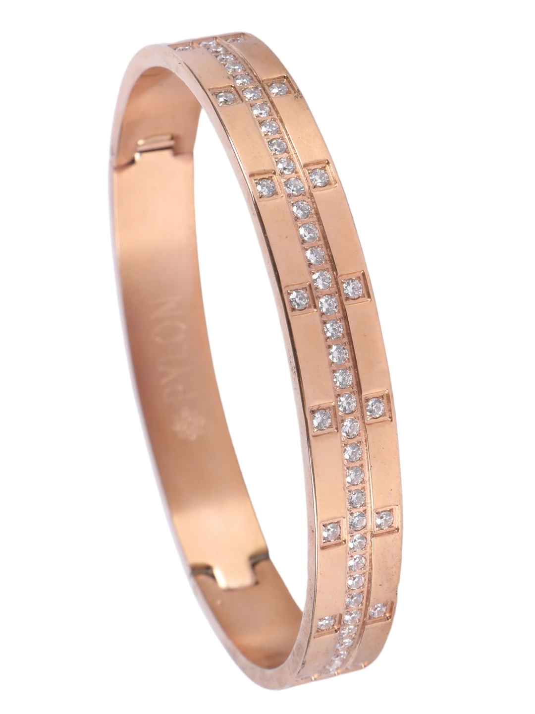 Back Image of Lumina bracelet in rose gold