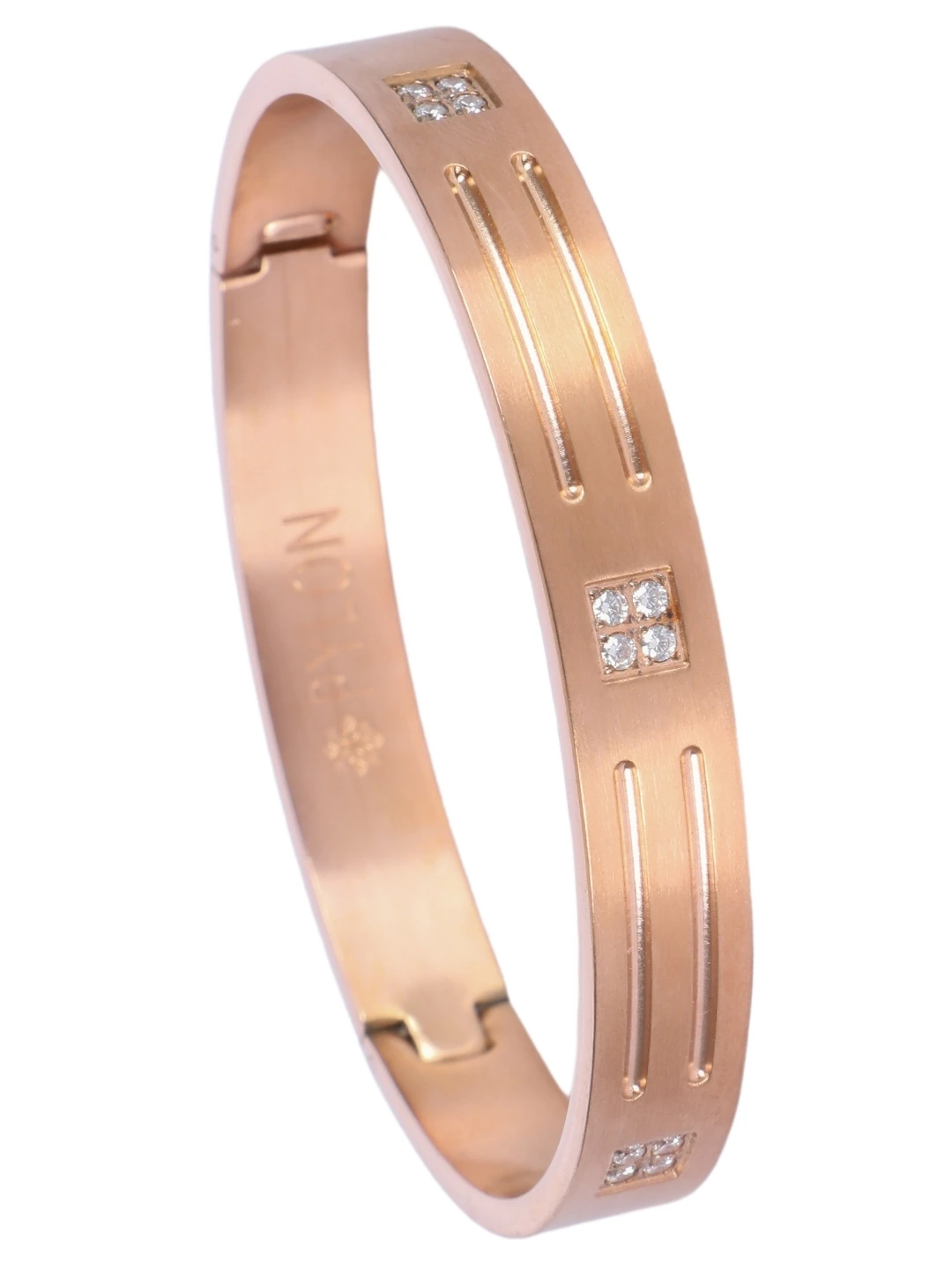 Back Image of Rose Gold Earth Homme Cuff