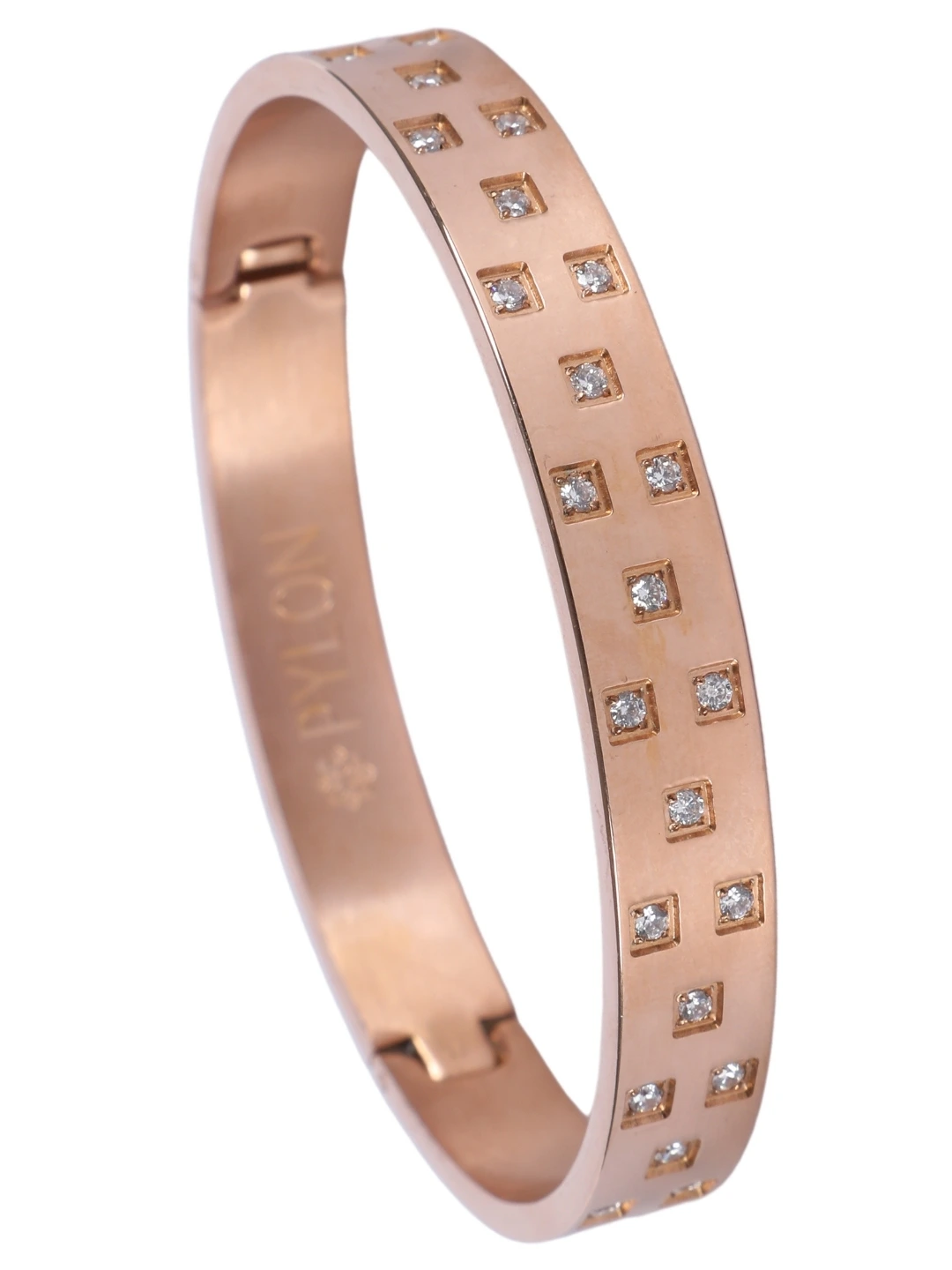 Back Image of Matrix Luxe Cuff in rose gold