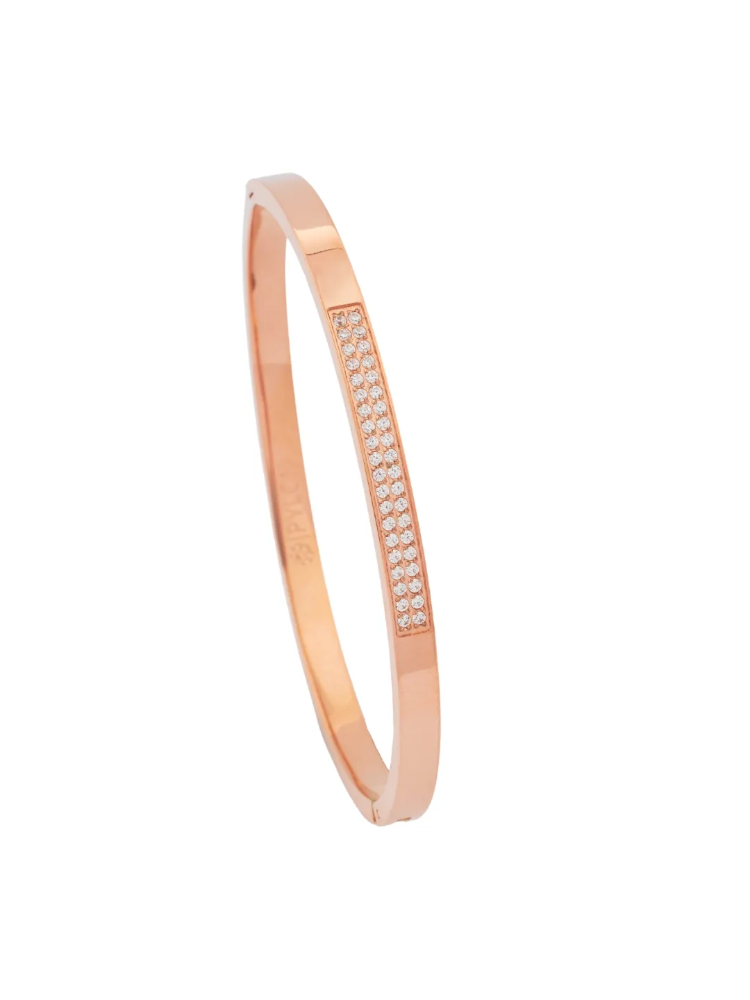 Back Image of Eterna Enigma Cuff Rose Gold